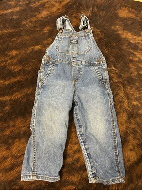 OshKosh B'gosh Light Blue Denim Overalls